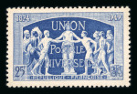 Stamp of France » Émissions à partir de 1900 1949 : 25f UPU YT n° 870, un essai de couleur non dentelé