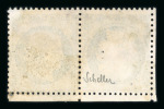 Stamp of France » Siège de Paris 1870 1870, 20c bleu YT n° 37c tête-bêche neuf (*), légère