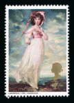 Stamp of Great Britain » Queen Elizabeth II 1958-65 1d ultramarine in block of 4 mint n.h., grossly