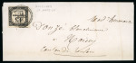 Stamp of France » Timbres-Taxe 1864, lettre entière pour Toulon affranchie avec taxe