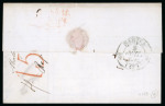 Stamp of France » Lettres Classiques 1834, jolie lettre envoyée de Malaga pour Nantes le