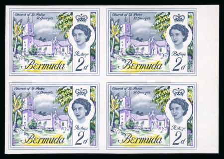 Stamp of Bermuda 1974 Sport 7c Tennis marginal mint n.h., with 'light
