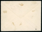 Stamp of Ascension 1902-11 172d (2) on neat little cover to Dublin tied