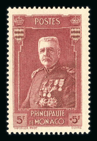 Stamp of Colonies françaises » Monaco 1885-1974, dans deux reliures Lindner collection neufs