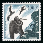 Stamp of Colonies françaises » Monaco 1885-1974, dans deux reliures Lindner collection neufs
