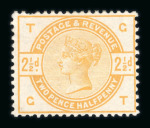 Stamp of Great Britain » 1855-1900 Surface Printed » 1883-84 Lilac & Green Issue 1883 group of three colour trials