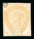 Stamp of Great Britain » 1855-1900 Surface Printed » 1883-84 Lilac & Green Issue 1883 group of three colour trials