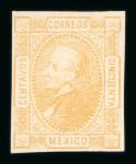 Stamp of Mexico » Collections, Lots etc. 1856-1978, in a stockbook very nice and extensive mint