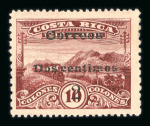 Stamp of Costa Rica » Collections, Lots etc. 1863-1960, in a stockbook  nice mint and used collection/stock