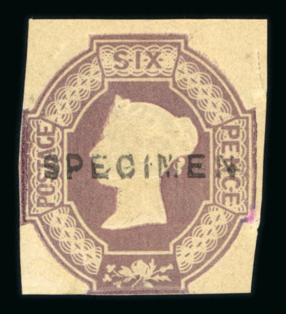 Stamp of Great Britain » 1847-54 Embossed 1847-54 6d mauve with clear to just touched margins