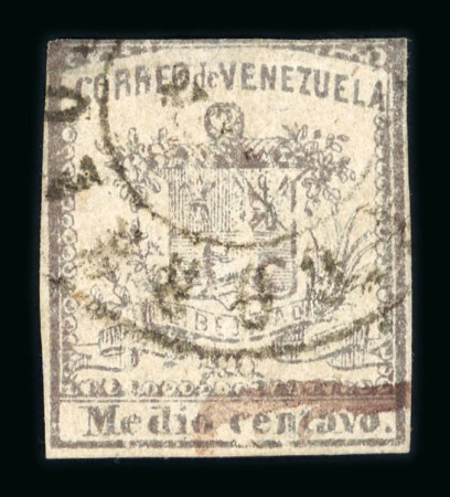 Stamp of Venezuela » Collections, Lots etc. 1859-1950, in a stockbook and some envelopes, very