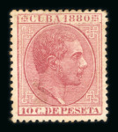 Stamp of Cuba » Collections, Lots etc. 1865-1970, in a stockbook  and some glassines, nice