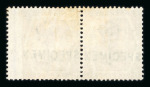 Stamp of Great Britain » 1855-1900 Surface Printed » 1867-80 Large Uncoloured Corner Letters, Wmk Spray of Rose 1872-73 6d chestnut pl.11 in mint pair optd. SPECIMEN.