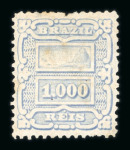 Stamp of Brazil » Collections, Lots etc. 1843-1974, in a big stockbook  and some glassines,