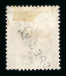 Stamp of Great Britain » 1855-1900 Surface Printed » 1867-80 Large Uncoloured Corner Letters, Wmk Spray of Rose GB1867-80 10d red-brown with "SPECIMEN" type 11 overprint, mint part o.g.
