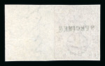 Stamp of Great Britain » 1855-1900 Surface Printed » 1873-80 Large Coloured Corner Letters 1873-80 2 1-2d rosy mauve pl.8 imperforate mint marginal
