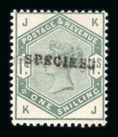 Stamp of Great Britain » 1855-1900 Surface Printed » 1883-84 Lilac & Green Issue 1883-84 lilac and green set of ten values to 1/- mint
