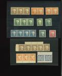 Stamp of Great Britain » 1855-1900 Surface Printed » 1883-84 & 1888 High Values 1883-84 2/6d lilac on blued paper in mint pair optd.