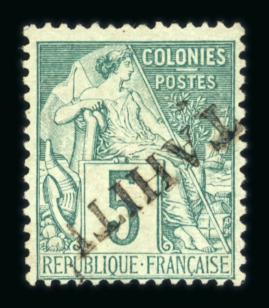 Stamp of Colonies françaises » Tahiti 1893, belle petite collection neufs et oblitérés dont