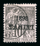 Stamp of Colonies françaises » Tahiti 1893, belle petite collection neufs et oblitérés dont