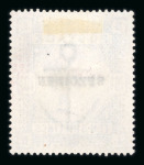 Stamp of Great Britain » 1855-1900 Surface Printed » 1883-84 & 1888 High Values GB 1883-84 2/6d lilac, 5/- rose and 10/- ultramarine mint optd. SPECIMEN type 9