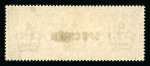Stamp of Great Britain » 1855-1900 Surface Printed » 1883-84 & 1888 High Values GB 1884 Crowns £1 brown-lilac with "SPECIMEN" type 11