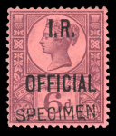 Stamp of Great Britain » Officials Inland Revenue: 1882-1901 mint group of 12 with SG