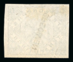 Stamp of Great Britain » Telegraphs 1877 10/- Colour Trials in ultramarine and brown-lilac