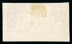 Stamp of Great Britain » Telegraphs 1877 £5 Colour Trial in gold imperforate mint optd.