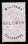 Stamp of Great Britain » Telegraphs 1877 Telegraph mint range on pages from 1/2d to 10/-,