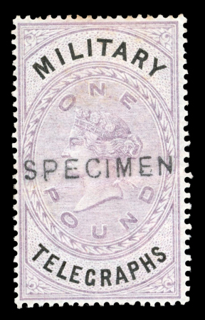 Stamp of Great Britain » Telegraphs 1877 Telegraph mint range on pages from 1/2d to 10/-,
