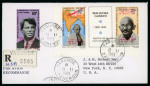 Stamp of Colonies françaises » Colonies Francaise Collections et Lots (Après Indépendance) Cameroun : 1969, belle lettre recommandée de Nov. 1969