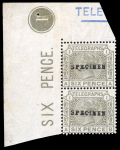 Stamp of Great Britain » Telegraphs 1877 Telegraph mint range from 1/2d to 1d on pages