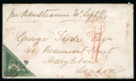 Stamp of South Africa » Cape of Good Hope Cape of Good Hope – 1863 1s Emerald Green (SG 21) on
