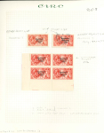 Stamp of Ireland » 1922-35 Overprint Collections 1922–23 Thom 3-Line Low Value Overprints – Specialised