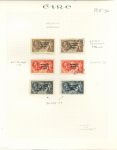 Stamp of Ireland » 1922-35 Overprint Collections 1922–23 Thom 3-Line Low Value Overprints – Specialised