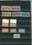 Stamp of Egypt » Commemoratives 1926-47, group of imperf. "CANCELLED" back sets