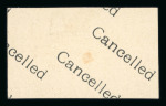 Stamp of Egypt » Commemoratives 1926-47, group of imperf. "CANCELLED" back sets