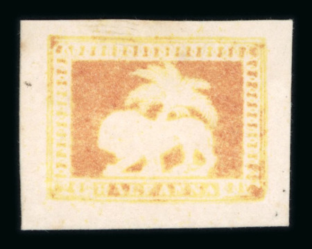 Stamp of India » 1854 Lithographs 1922 ½ Anna Pale Orange-Brown (Sp. 65), Die II – Lion