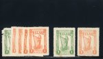 Stamp of Ireland » Forerunners (L1-L45) 1912 Imperial Union (1d) yellow-green (2) and (1d)