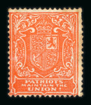 Stamp of Ireland » Forerunners (L1-L45) 1914 Anti Home Rule (1d) orange, unused, 1sh red "South