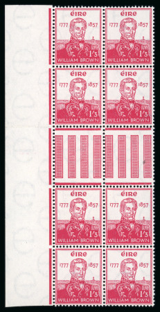 Stamp of Ireland » Collections 1943-1984 Gutter Pairs: Attractive collection/stock