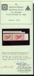 Stamp of Ireland » 1922-23 Thom Three-Line Overprints (T47-T61) 5s carmine, mint horizontal right sheet marginal pair,