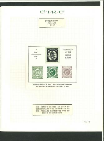 Stamp of Ireland » Forerunners (L1-L45) 1907-1922 Selection of Forerunners and Political Labels