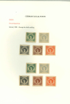 Stamp of Germany » Germany Collections and Large Lots 1886–1907 German Local Post Collection: An attractive,