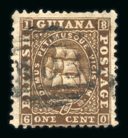 Stamp of British Guiana » Collections 1853–1970 Attractive British Guiana Collection: A carefully