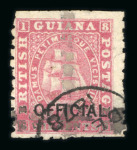 Stamp of British Guiana » Collections 1853–1970 Attractive British Guiana Collection: A carefully