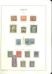 Stamp of Malta 1860–1990 Attractive Malta Collection: A substantial