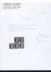 Stamp of Greece » Large Hermes Heads » 1861 Paris print 5L Green, Paris print: unused irregular left sheet