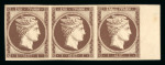Stamp of Greece » Large Hermes Heads » 1861 Barre proofs Proofs and Essays: An attractive and valuable assembly
